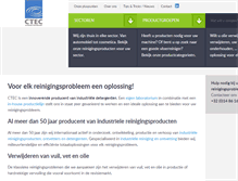 Tablet Screenshot of ctec-chemicals.com